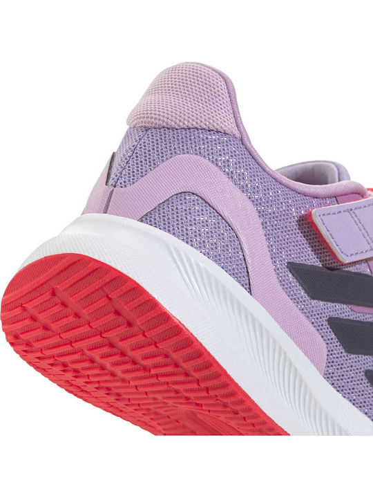 Runfalcon 5 Kids Sports Shoes Running with Hoop & Loop Closure Lilac