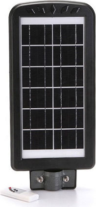GDPLUS Ηλιακό Φωτιστικό Δρόμου 90W 1700lm Ψυχρό Λευκό 6000K με Αισθητήρα Κίνησης, Φωτοκύτταρο και Τηλεχειριστήριο IP67 57x25x5εκ.