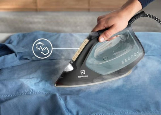 Electrolux Steam Iron 2800W with Continuous Steam Supply 55g/min