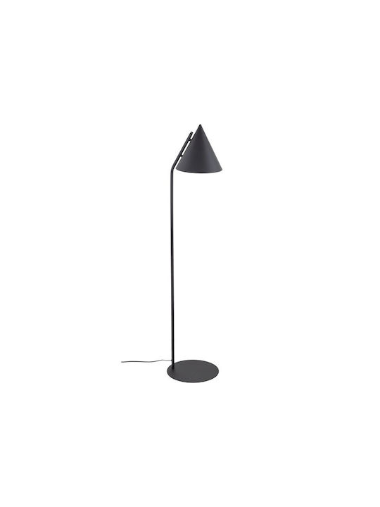 TK Lighting Подова Лампа В143xД30см. с Цокъл за Крушка E27 Черен