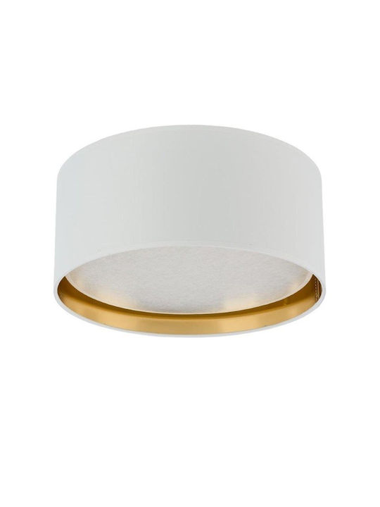 TK Lighting Ceiling Mount Light 60cm Black with Socket E27