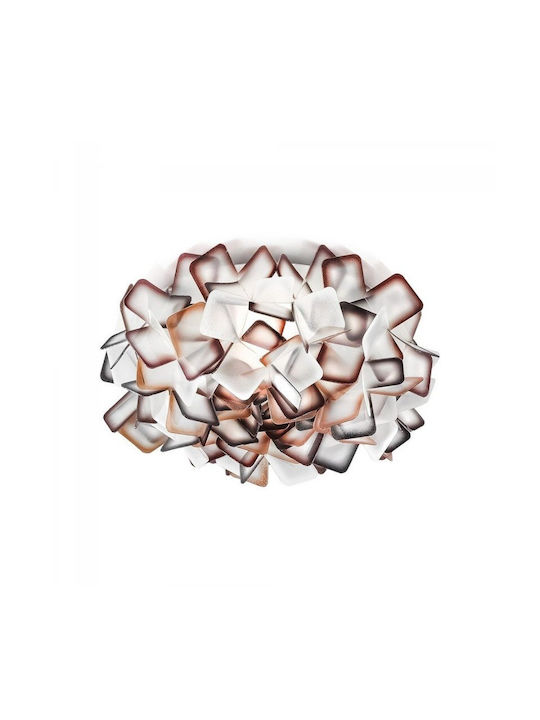 Slamp Clizia Mini Ceiling Mount Light Transparent with Socket E14