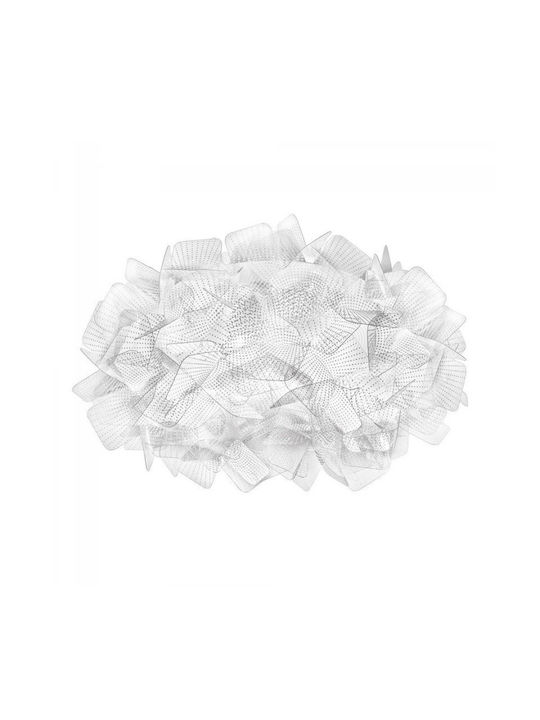 Slamp Clizia Mini Ceiling Mount Light Transparent with Socket E14
