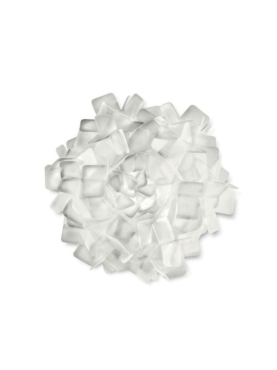 Slamp Clizia Mini Ceiling Mount Light Transparent with Socket E14