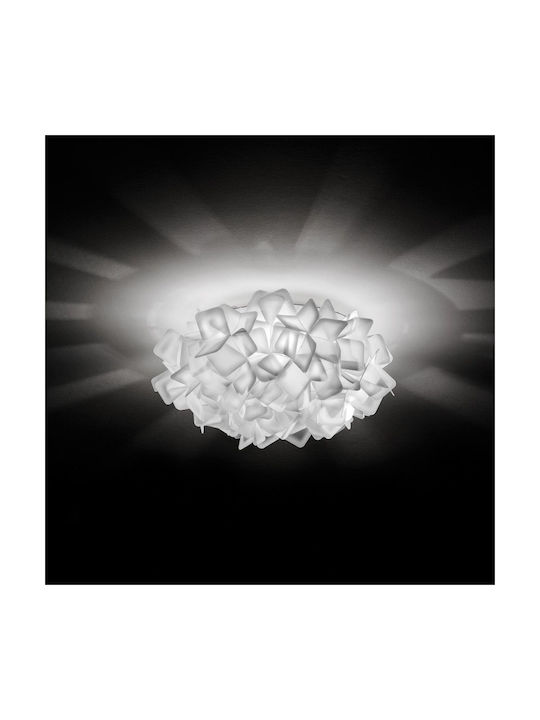 Slamp Clizia Mini Ceiling Mount Light Transparent with Socket E14