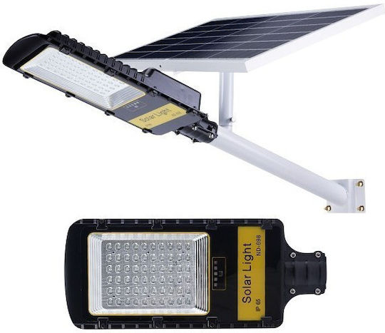 Spot Light Ηλιακό Φωτιστικό Δρόμου 60W 4000lm Ψυχρό Λευκό 6000K με Φωτοκύτταρο και Τηλεχειριστήριο IP65
