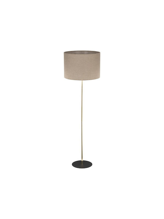TK Lighting Umberto Φωτιστικό Δαπέδου Υ150xΜ50εκ. με Ντουί για Λαμπτήρα E27 Καφέ