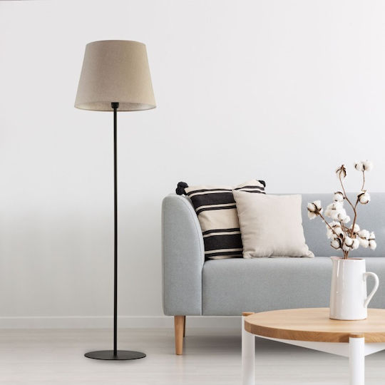 TK Lighting Chicago Floor Lamp H151cm. Beige