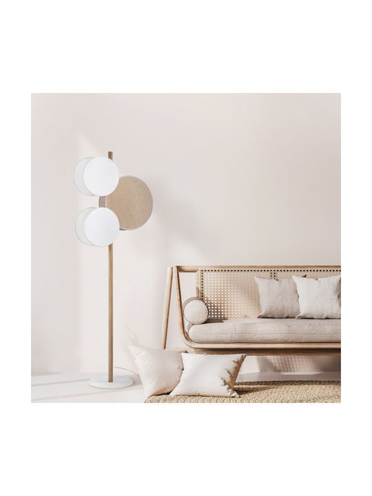 TK Lighting Pulse Φωτιστικό Δαπέδου Υ150εκ. Καφέ