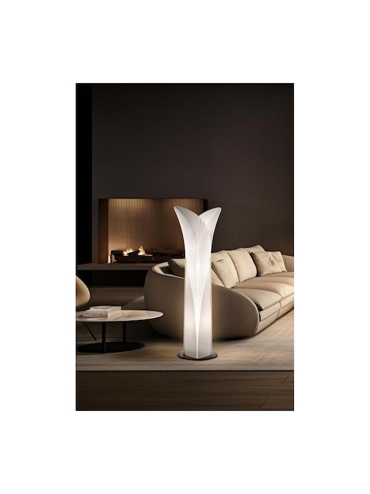 Slamp Las Palmas Τρίφωτο Φωτιστικό Δαπέδου Υ118xΜ37.5εκ. με Ντουί για Λαμπτήρα E27 Λευκό