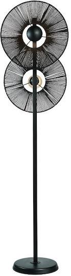 ArkoLight Floor Lamp with Socket for Bulb E27 Black