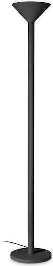Ideal Lux Floor Lamp H169.5xW30cm. with Socket for Bulb E27 White