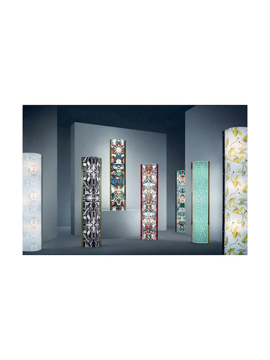 Slamp Tube XL Φωτιστικό Δαπέδου με Ντουί για Λαμπτήρα E27 Λευκό