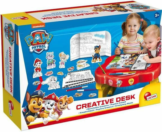 La Pat'patrol Kids Desk for Painting made of Plastic Multicolour Lisciani Giochi