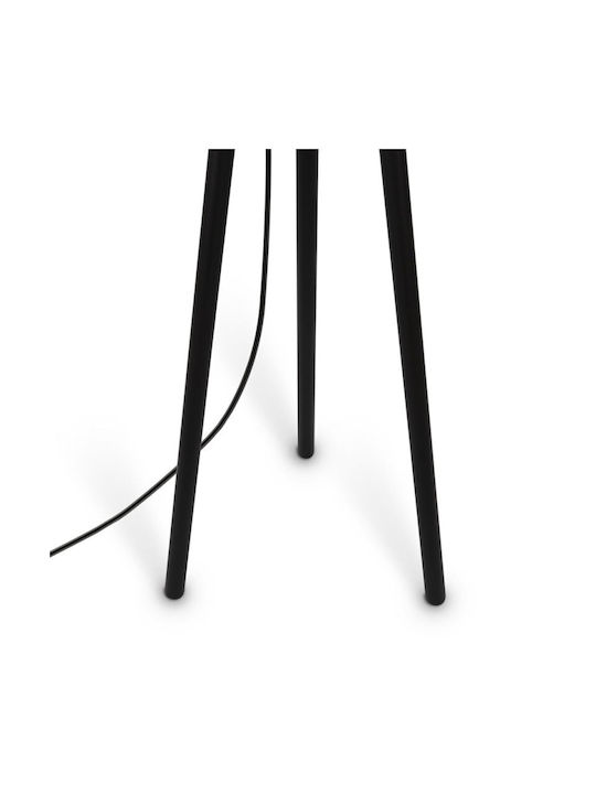 Maytoni Stehleuchte mit Fassung für Lampe E27 Schwarz