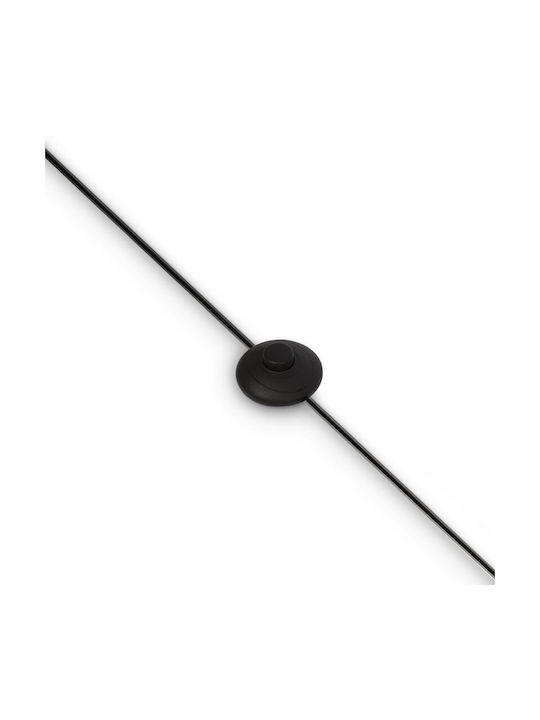 Maytoni Stehleuchte mit Fassung für Lampe E27 Schwarz