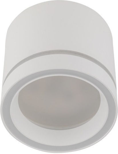 TK Lighting Μονό Σποτ με Ντουί GX53 σε Λευκό Χρώμα