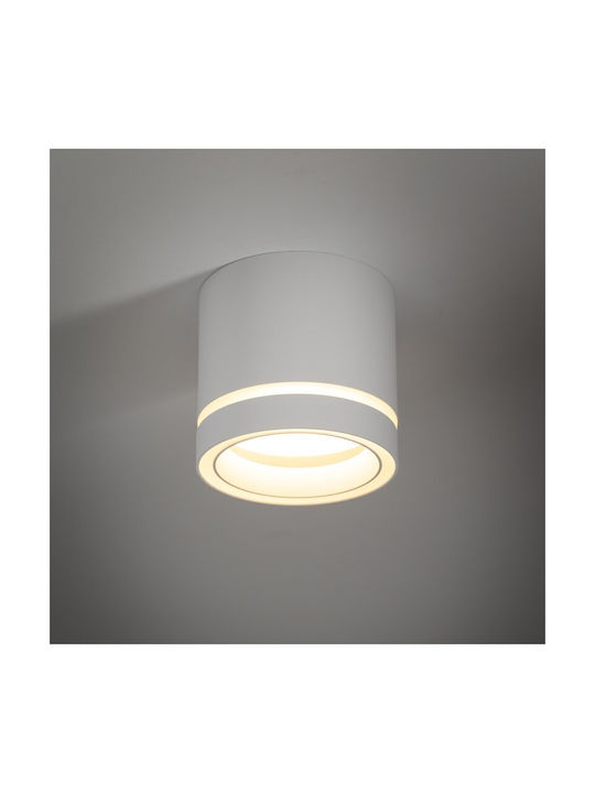 TK Lighting Monos Spot cu Soclu null în Culoare Alb