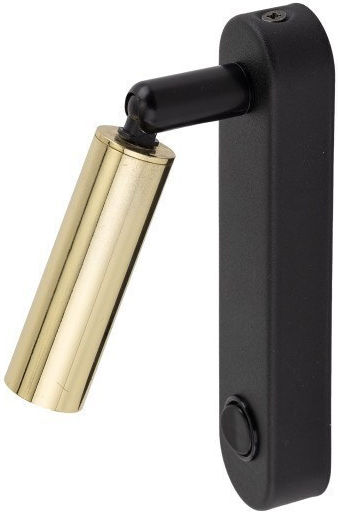 TK Lighting Single Spot with Socket G9 in Black Color