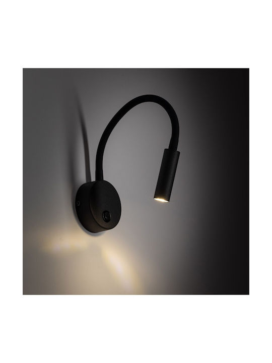 TK Lighting Μονό Σποτ με Ντουί G9 σε Μαύρο Χρώμα
