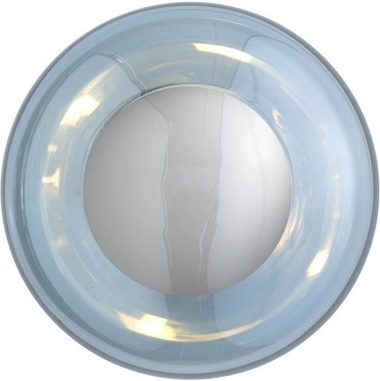 Ebb & Flow Ceiling Mount Light Blue with Socket E14