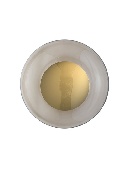 Ebb & Flow Ceiling Mount Light Turquoise with Socket E27
