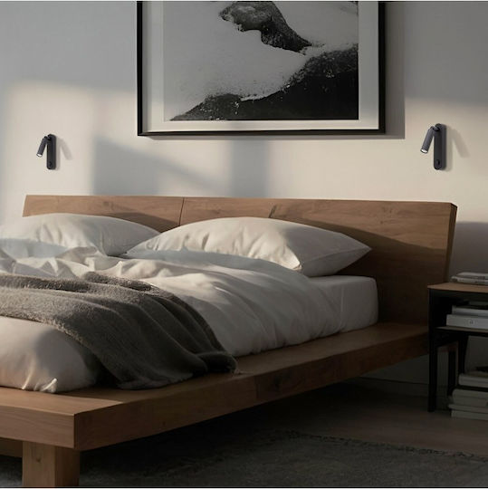 TK Lighting Μονό Σποτ με Ντουί G9 σε Μαύρο Χρώμα