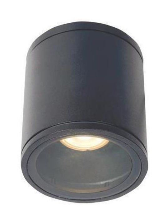 Eurolamp Single Spot with Socket GU10 in Gray Color