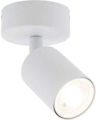 TK Lighting Единично Спот с Цокъл GU10 в Бял Цвят