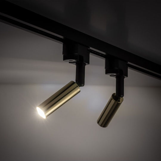 TK Lighting Μονό Σποτ με Ντουί G9 σε Μαύρο Χρώμα