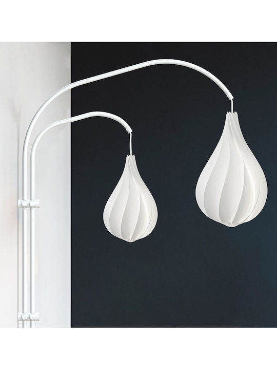 Pendant Lamp Shade 1xe27 White Φ20.5cm Alva 2103 Umage 2103 White