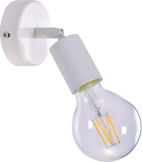 Home Lighting Single Spot with Socket E27 in Silver Color Home Lighting Single Spot with Socket E27 in Silver Color