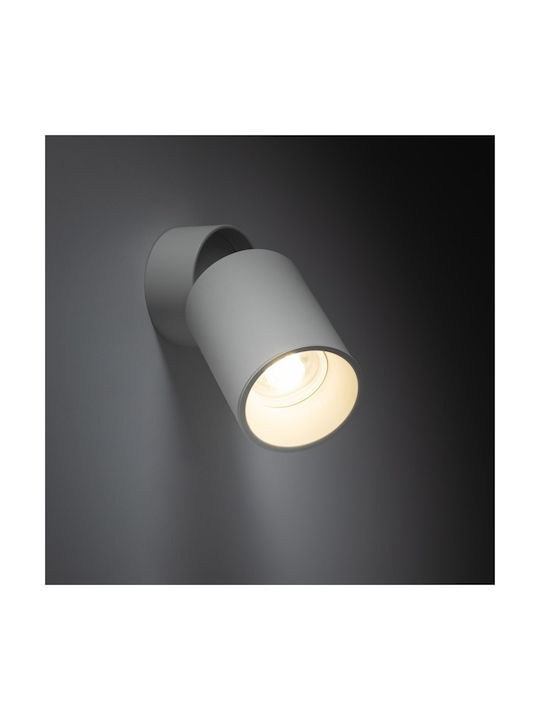 TK Lighting Single Spot with Socket GU10 in Black Color