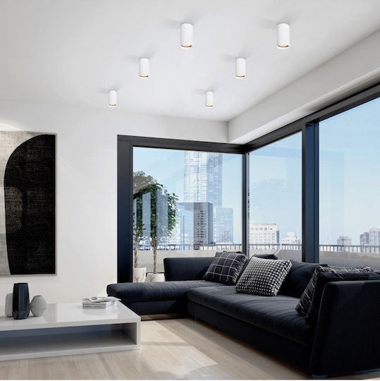 TK Lighting Μονό Σποτ με Ντουί GU10 σε Λευκό Χρώμα