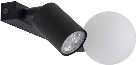 TK Lighting Μονό Σποτ με Ντουί G9 σε Μαύρο Χρώμα