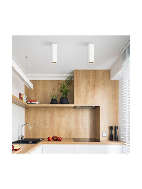 TK Lighting Μονό Σποτ με Ντουί GU10 σε Μαύρο Χρώμα