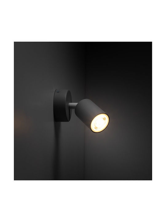TK Lighting Μονό Σποτ με Ντουί GU10 σε Ροζ Χρώμα