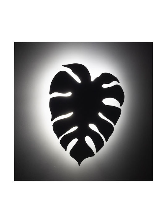 TK Lighting Monstera Φωτιστικό Τοίχου με Ντουί G9 Καφέ 49εκ.