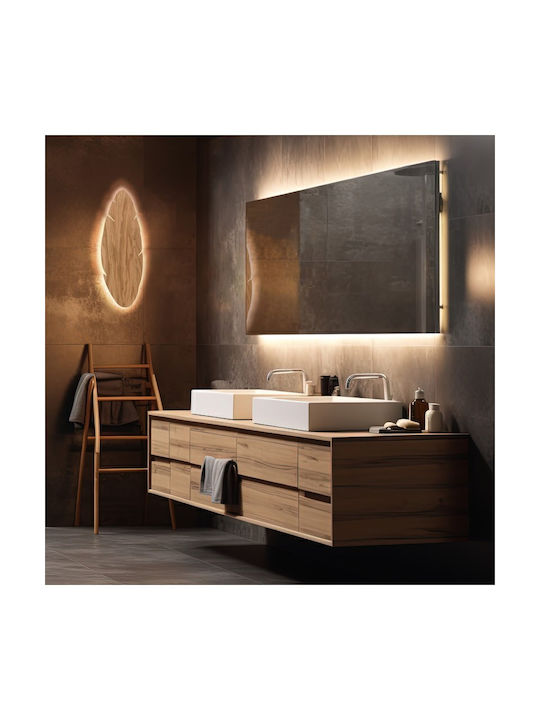 TK Lighting Hoja Μοντέρνο Φωτιστικό Τοίχου με Ντουί G9 Λευκό 24x24x5εκ.