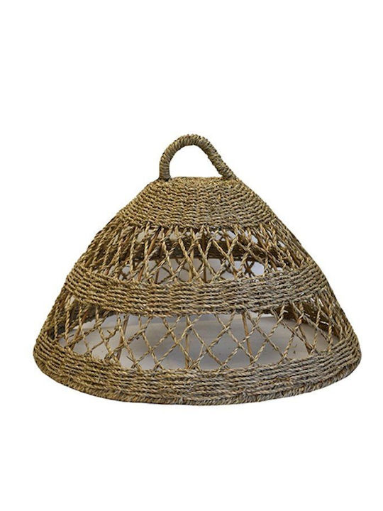 Atmosphera Weave Abajur Conic Maro Cu Diametru 60cm