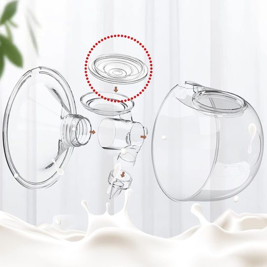 Set 3 Diaphragms Zenifique Zen-309 Breast Pump Made Transparent Silicone