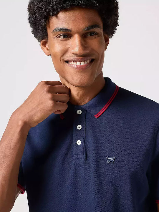 Polo T-Shirt Marineblau
