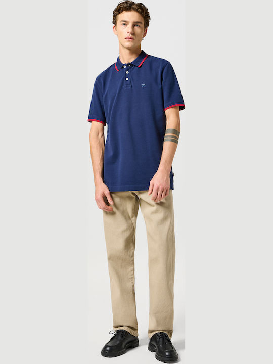 Polo T-Shirt Marineblau