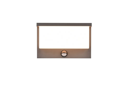 Trio Lighting Стенен Външен Осветителен Сенник 23x12x15см