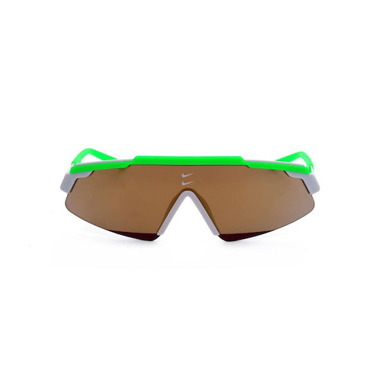 Nike Cycling Glasses Marquee Green Strike Bronze Mirror with Green Frame & Mirror Lenses