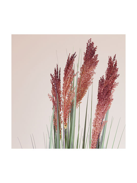 Pink Grass Plant Flower Potted Plastic 122cm