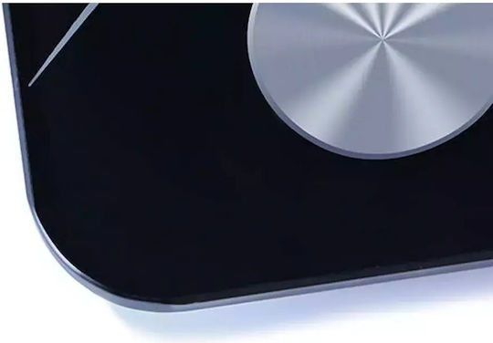 Smart Badezimmerwaage 180kg mit Körperfettmessung Bluetooth Schwarze 17089V
