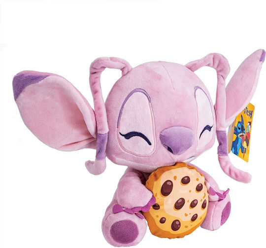 AS Λούτρινο Lilo & Stitch Angel με Μπισκότο 25 εκ.