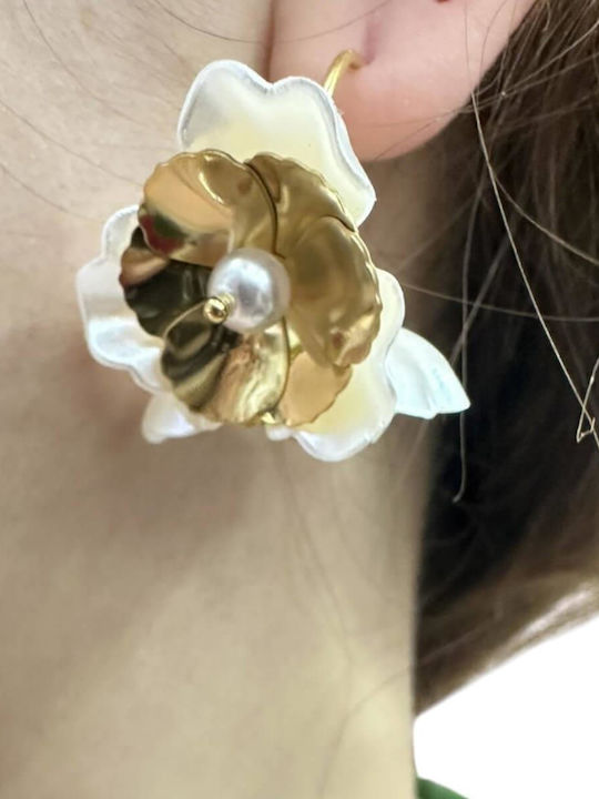 Momoca Earrings with Pearls