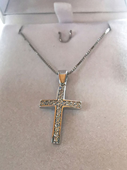 Aris Dentopoulos Jewellery Ασημένιος Σταυρός